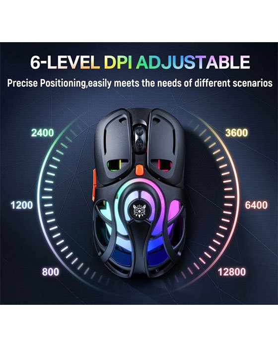 ONIKUMA DM02 Tri-Mode RGB Gaming Mouse 