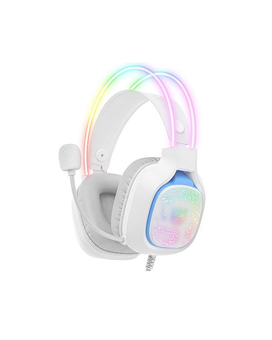 ONIKUMA X22 RGB WHITE WIRED HEADSET GAMING