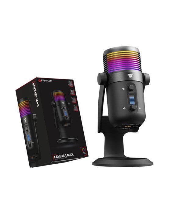 FANTECH MCX03 LEVIOSA MAX Microphone USB-C RGB Professional Gaming Black